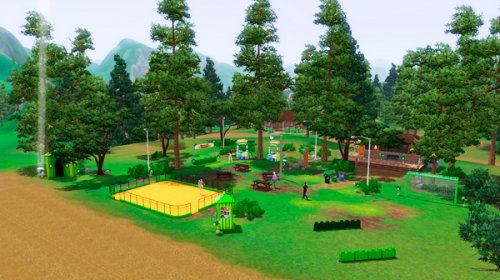 Жаркое лето в The Sims 3 Seasons